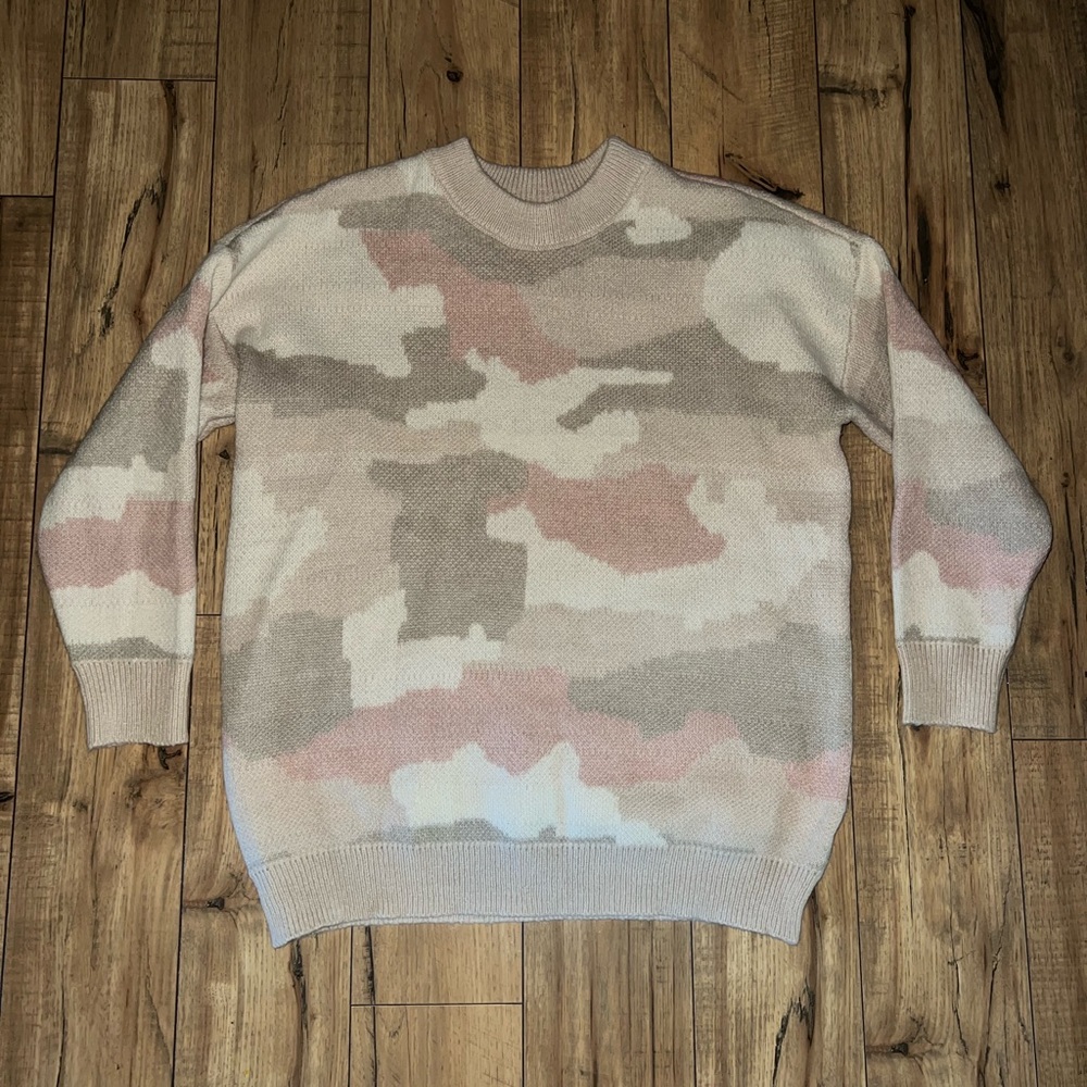 camo sweater